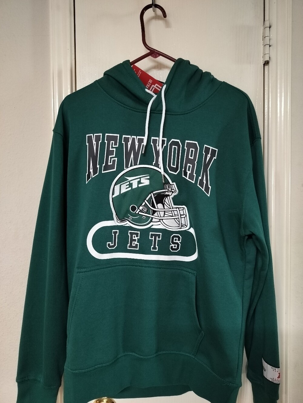 New York Jets NFL Men's Ultra Game Green Hoodie Sweatshirt Size Medium NWT